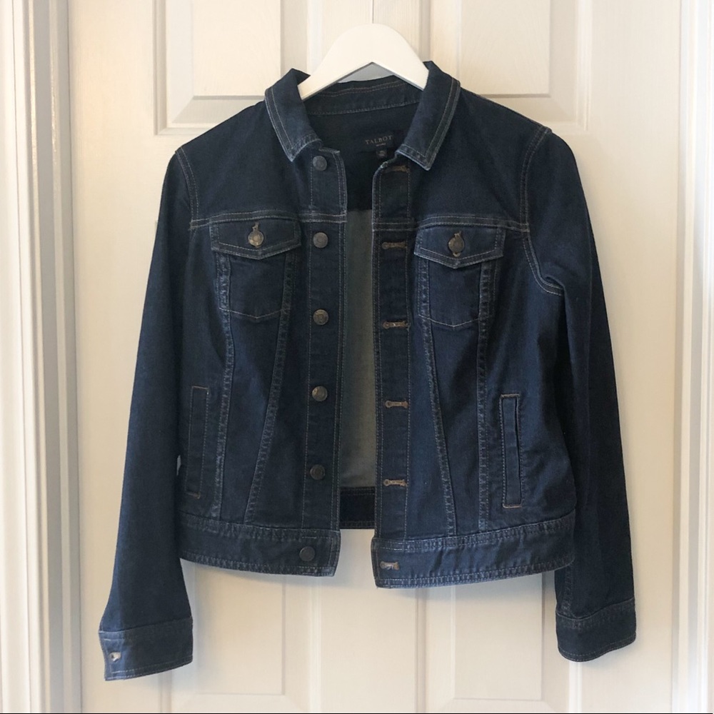 Talbots jean jacket